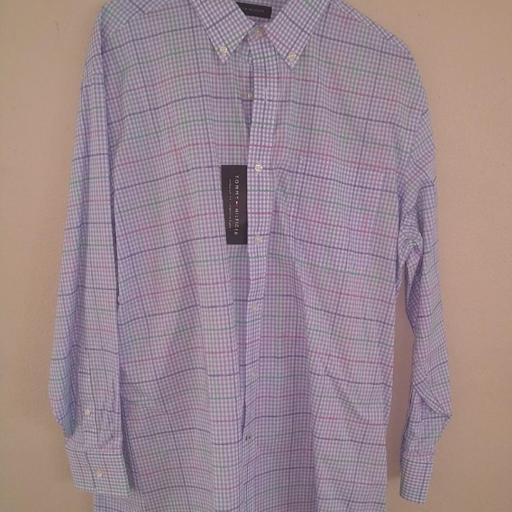 Tommy Hilfiger NEW men's long sleeve shirt